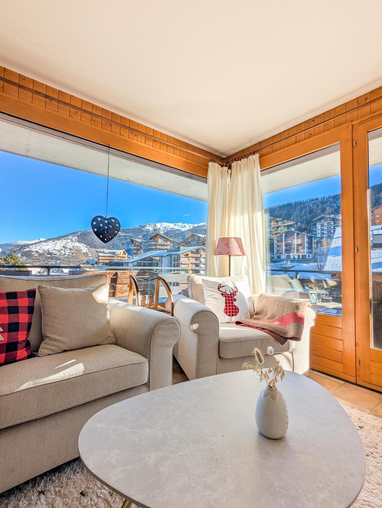 Center Of Nendaz ! Apartment 3 Rooms With Balcony 외부 사진
